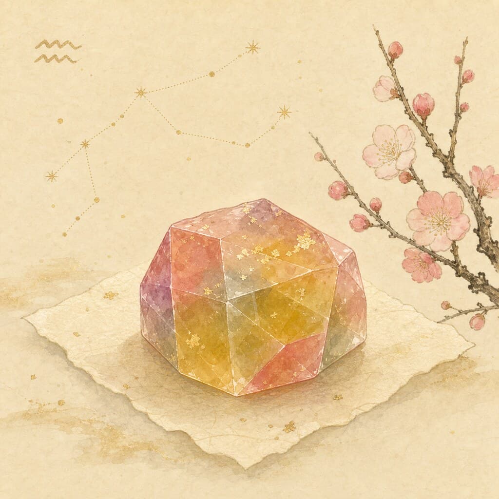 琥珀糖の画像